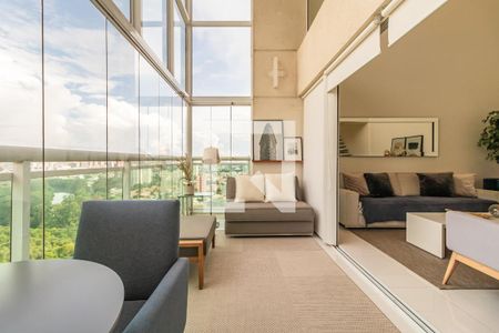 Varanda de apartamento à venda com 3 quartos, 136m² em Alphaville Empresarial, Barueri
