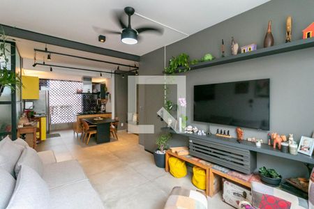 Sala de apartamento à venda com 3 quartos, 104m² em Barroca, Belo Horizonte