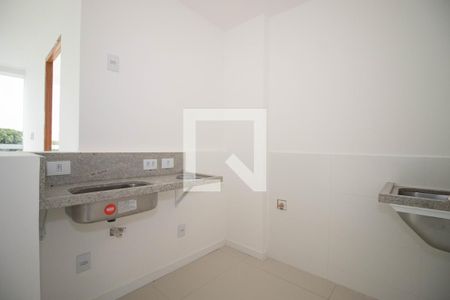 Cozinha e Área de Serviço de apartamento para alugar com 1 quarto, 42m² em Shcgn 703, Brasília