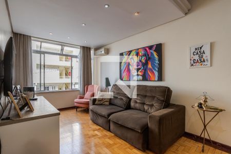 Sala de apartamento à venda com 2 quartos, 87m² em Auxiliadora, Porto Alegre
