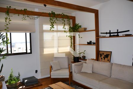 Sala de apartamento à venda com 3 quartos, 112m² em Santo Antônio, São Caetano do Sul