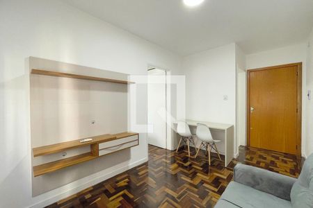 Sala de apartamento para alugar com 1 quarto, 31m² em Petrópolis, Porto Alegre