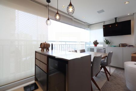 Varanda gourmet de apartamento para alugar com 2 quartos, 90m² em Vila Apiai, Santo André