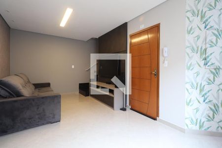 Sala de apartamento à venda com 1 quarto, 104m² em Parque das Nações, Santo André