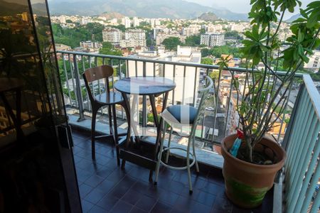 Varanda da Sala de apartamento à venda com 2 quartos, 74m² em Taquara, Rio de Janeiro