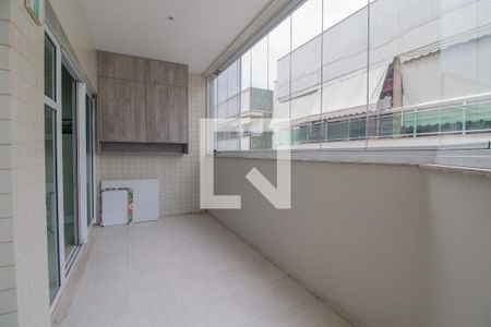 Varanda da Sala de apartamento à venda com 3 quartos, 110m² em Recreio dos Bandeirantes, Rio de Janeiro