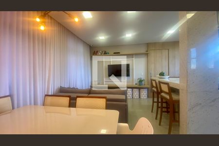 Sala de apartamento à venda com 2 quartos, 70m² em Barroca, Belo Horizonte