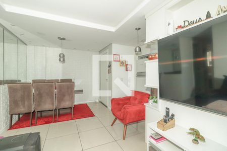 Sala de apartamento à venda com 3 quartos, 61m² em Jardim Itu, Porto Alegre