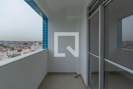 Sala - Varanda de apartamento para alugar com 3 quartos, 65m² em Manacás, Belo Horizonte