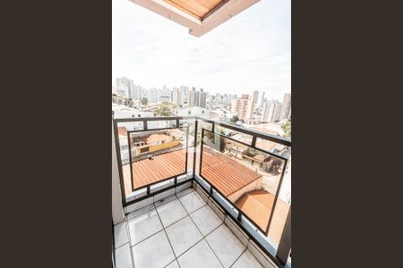 Varanda da Sala de apartamento para alugar com 3 quartos, 74m² em Vila Valparaiso, Santo André