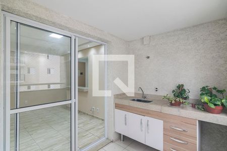 Varanda de apartamento para alugar com 3 quartos, 68m² em Vila Valparaiso, Santo André