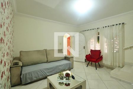 Sala de casa à venda com 3 quartos, 221m² em Parque Novo Oratório, Santo André