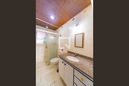 Banheiro de apartamento para alugar com 3 quartos, 89m² em Centro, Santo André
