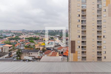 Vista da sala de apartamento à venda com 2 quartos, 55m² em Quitaúna, Osasco