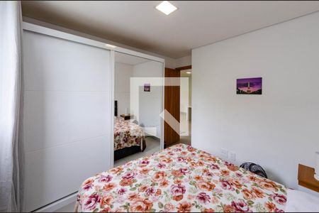 Quarto 1 de apartamento para alugar com 2 quartos, 52m² em Estoril, Belo Horizonte