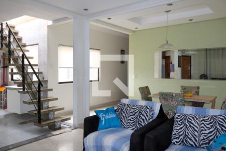 Sala de apartamento à venda com 3 quartos, 180m² em Nova Gerti, São Caetano do Sul