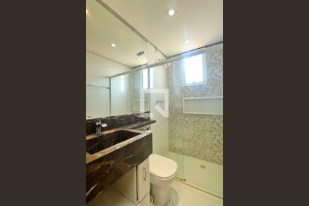 Suíte 1 - Banheiro do Quarto 1 de apartamento para alugar com 3 quartos, 190m² em Campestre, Santo André