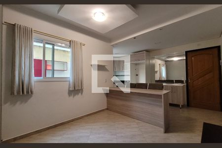 Sala de apartamento à venda com 2 quartos, 58m² em Vila Principe de Gales, Santo André