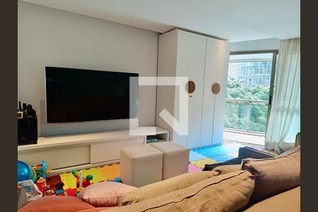 Sala  de apartamento para alugar com 3 quartos, 220m² em Lagoa, Rio de Janeiro