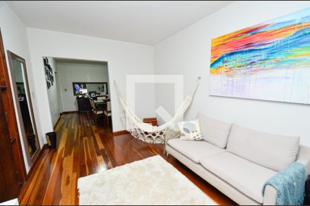 Sala de apartamento à venda com 4 quartos, 115m² em Santo Antônio, Belo Horizonte