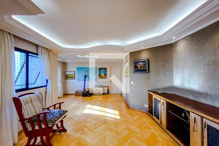 Sala de apartamento à venda com 3 quartos, 135m² em Jardim Anália Franco, São Paulo