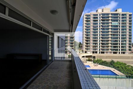 Sacada da Sala de apartamento para alugar com 4 quartos, 170m² em Vila Bastos, Santo André