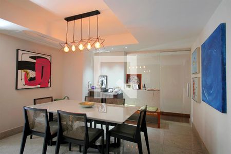 Sala de Jantar de apartamento para alugar com 4 quartos, 136m² em Sion, Belo Horizonte