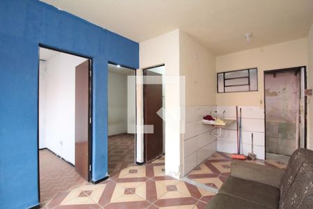 Sala e Cozinha de casa à venda com 2 quartos, 50m² em Copacabana, Belo Horizonte