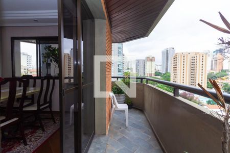 varanda Sala de apartamento para alugar com 4 quartos, 180m² em Vila Mariana, São Paulo