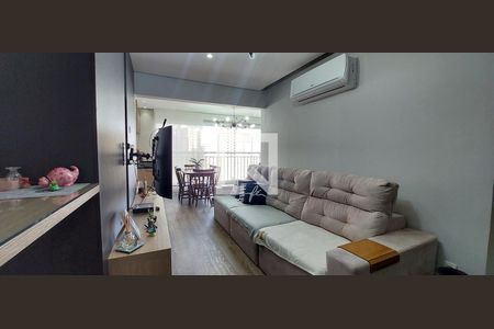 Sala  de apartamento à venda com 2 quartos, 90m² em Vila Apiai, Santo André