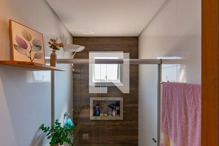 Banheiro  de apartamento à venda com 3 quartos, 137m² em Parque das Nações, Santo André