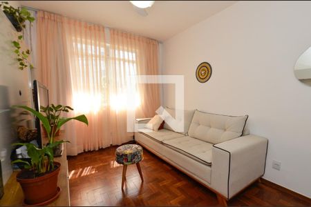 Sala de estar de apartamento para alugar com 4 quartos, 130m² em Cidade Nova, Belo Horizonte
