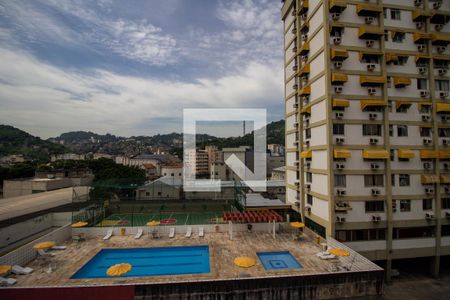 Vista da Sala de apartamento à venda com 2 quartos, 92m² em Rio Comprido, Rio de Janeiro