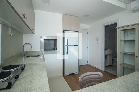 Cozinha de apartamento para alugar com 1 quarto, 45m² em Praia de Belas, Porto Alegre