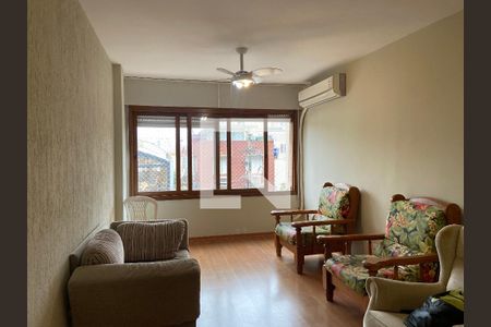 Sala  de apartamento para alugar com 3 quartos, 107m² em Santa Cecília, Porto Alegre