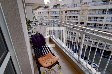 sala - varanda de apartamento à venda com 3 quartos, 138m² em Taquara, Rio de Janeiro