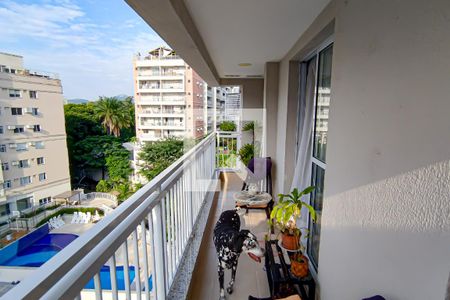 sala - varanda de apartamento à venda com 3 quartos, 138m² em Taquara, Rio de Janeiro