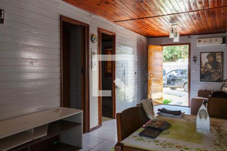 Sala de casa de condomínio para alugar com 2 quartos, 120m² em Vila Nova, Porto Alegre