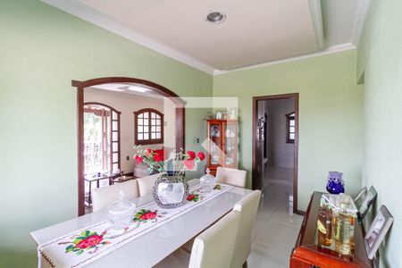 Sala de Jantar de casa para alugar com 3 quartos, 180m² em Paquetá, Belo Horizonte
