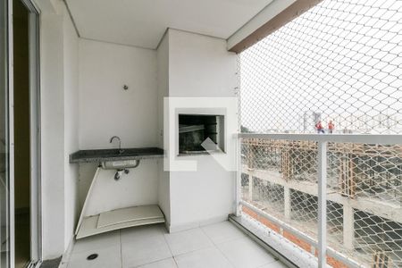 Varanda gourmet de apartamento para alugar com 3 quartos, 83m² em Pari, São Paulo