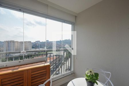 Varanda de kitnet/studio para alugar com 1 quarto, 27m² em Vila Andrade, São Paulo