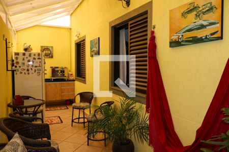 Varanda Gourmet de apartamento à venda com 2 quartos, 99m² em Nova Gerti, São Caetano do Sul