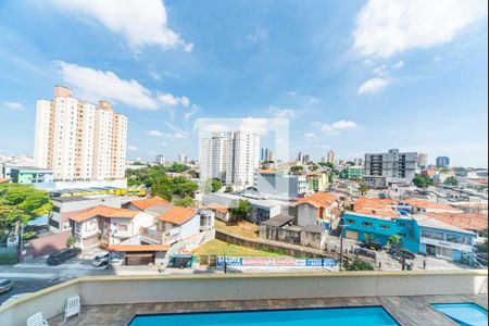 Vista da Varanda da Sala de apartamento à venda com 3 quartos, 79m² em Vila Pires, Santo André