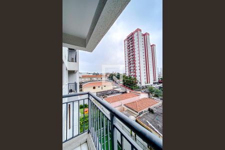 Varanda da Sala de apartamento para alugar com 1 quarto, 38m² em Vila Invernada, São Paulo