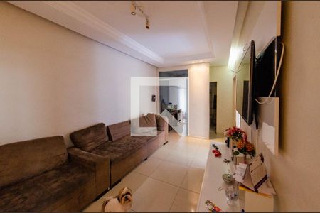 Sala de apartamento à venda com 2 quartos, 76m² em Santo André, Belo Horizonte
