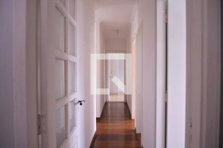 Corredor de apartamento para alugar com 3 quartos, 128m² em Vila Bastos, Santo André