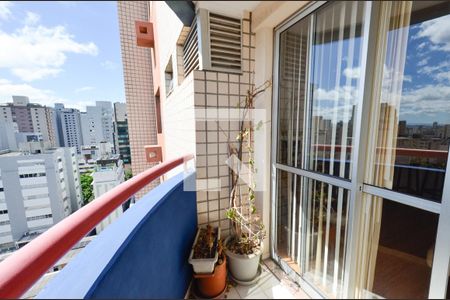 Sacada de apartamento à venda com 1 quarto, 70m² em Funcionários, Belo Horizonte