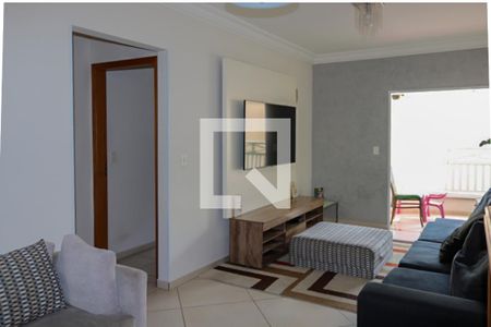 Sala de apartamento à venda com 3 quartos, 91m² em Santa Maria, São Caetano do Sul