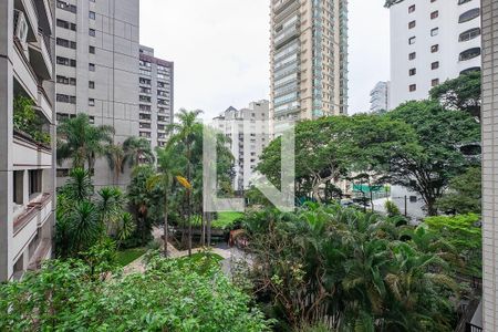 Sala/Cozinha - Vista Varanda de apartamento para alugar com 1 quarto, 44m² em Jardim Paulistano, São Paulo