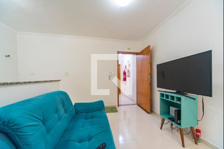 Sala de apartamento para alugar com 2 quartos, 41m² em Vila Guaraciaba, Santo André